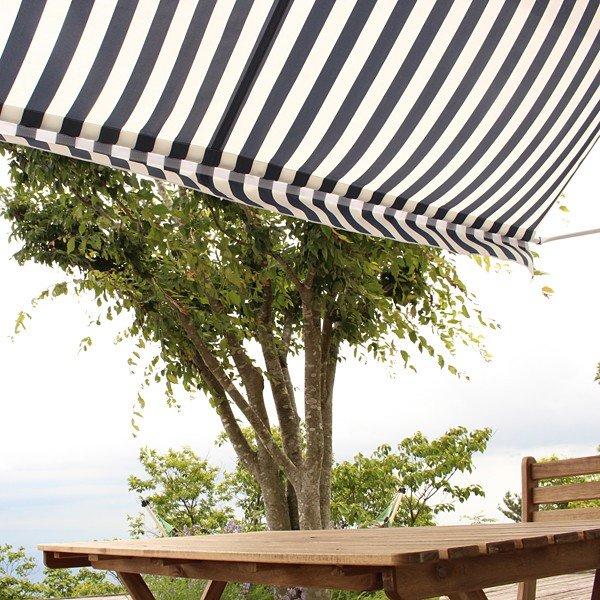 オーニング 2m 幅 200cm 突っ張り つっぱり式 オーニングシェード