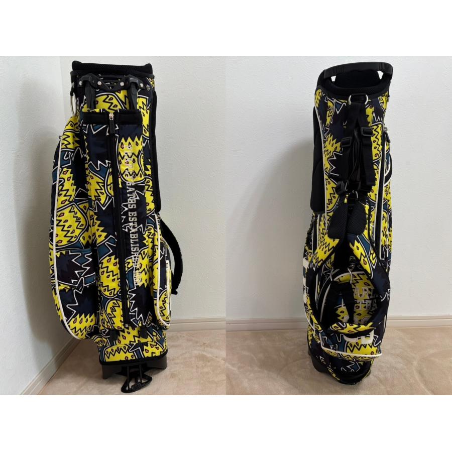 PEARLY GATES（パーリーゲイツ） パイナップル総柄 スタンド式キャディ