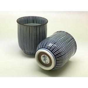 波佐見焼 福峰窯 内外十草 組湯呑 : 神楽坂のうつわ屋さん 陶柿園