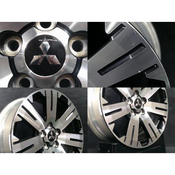 中古ホイール 4本 三菱 デリカD:5 純正 後期 7J-18 5H 114.3 +38