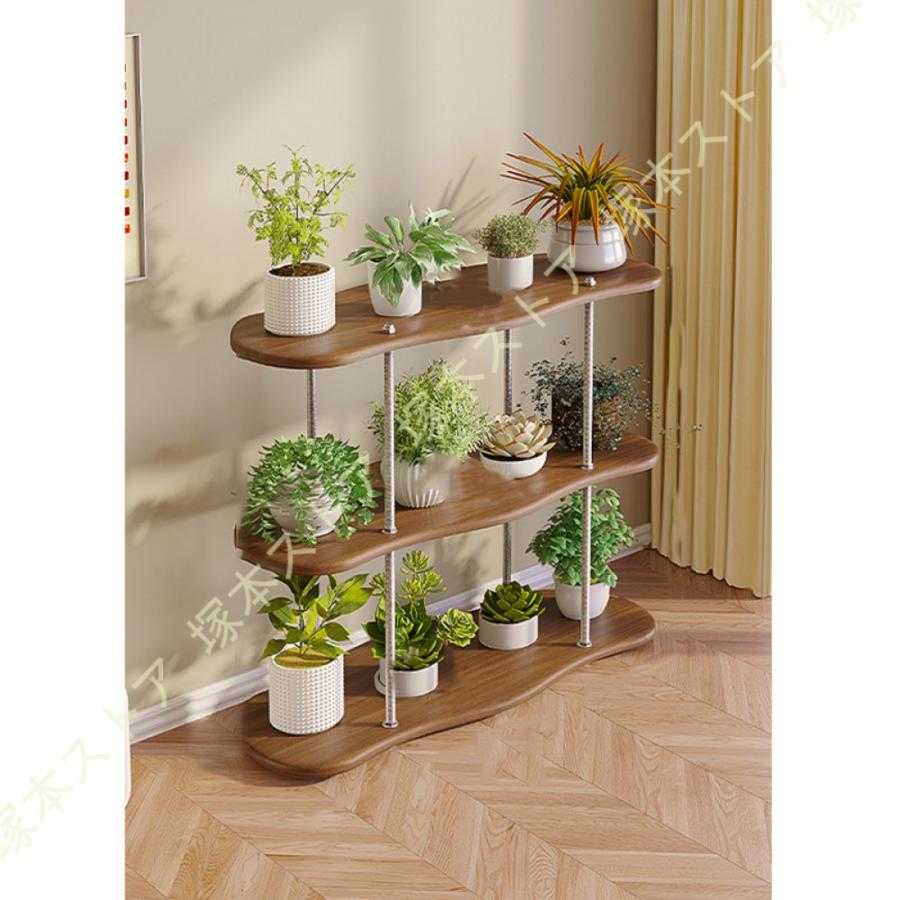 ガーデンラック 3段 フラワースタンド プランタースタンド 屋外 室内