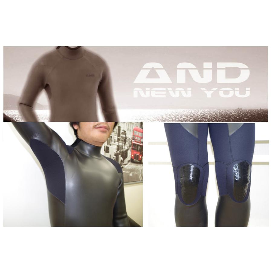 ANDNEWYOU 国産 ウェットスーツ フルスーツ 3mm AND NEW YOU ウエット