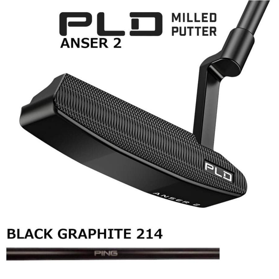 PING（ピン） PLD MILLED ANSER 2 MATTE BLACK Putter ピーエルディー
