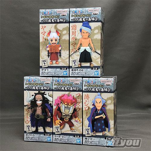 ワンピース ワールド コレクタブル フィギュア ワノ国 鬼ヶ島編 9 全5