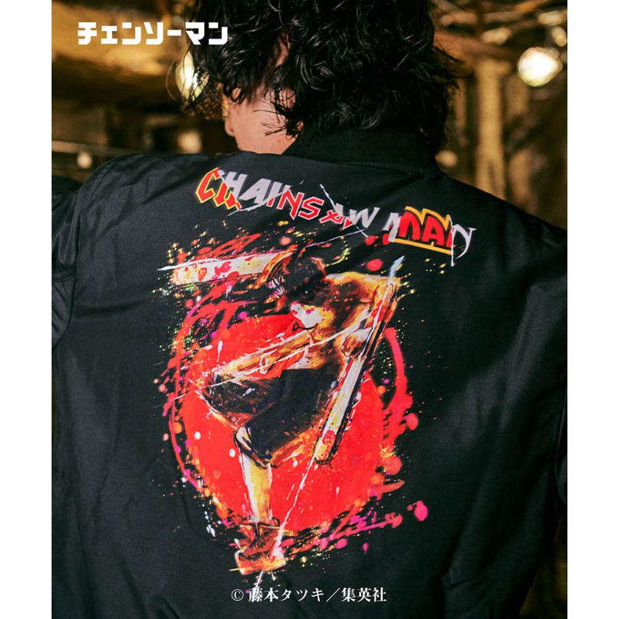 glamb（グラム） 【】 チェンソーマン Chainsaw Devil MA-1 チェンソー