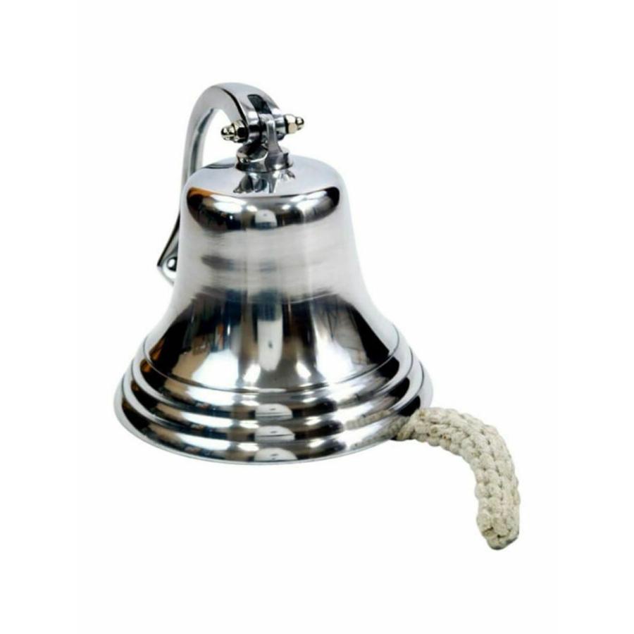 アルミニウム製 直径17.5cm シルバー シップベル 楽器 鐘 吹奏楽 演奏