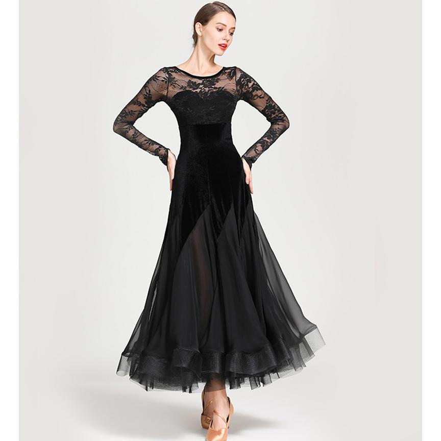 Garuda SHOP 社交ダンス衣装レディース ダンスレッスン練習ロング