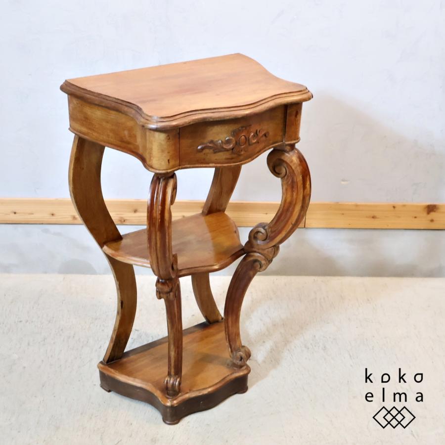 CAMARD フランスアンティーク ホールテーブル アールデコ サイド