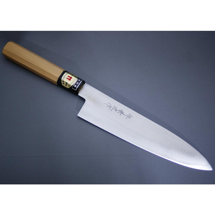 堺兼近作 牛刀包丁 和牛刀 シェフナイフ 7寸 195mm ステンレス V金10号