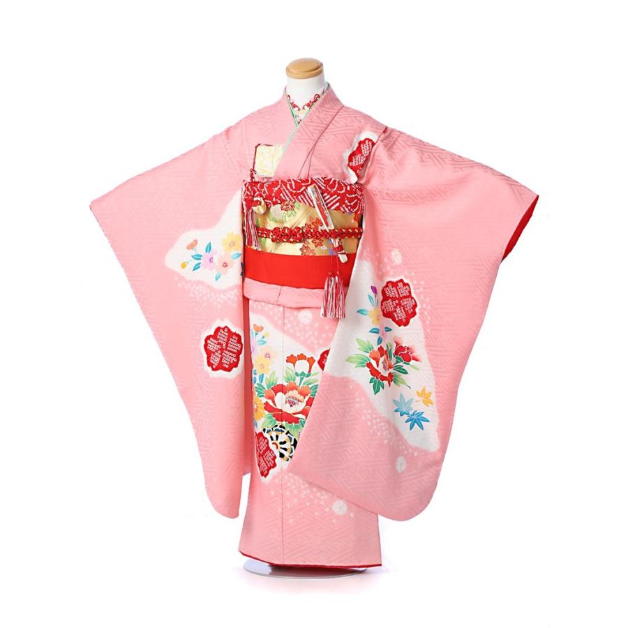 豪華友禅♡七五三5歳から7歳女の子セット一式正絹ピンク系