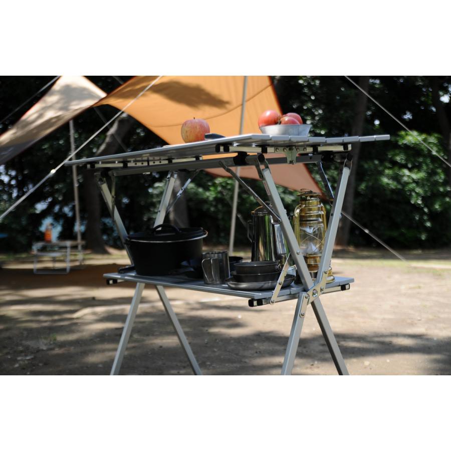 オンウェー onway イージーハイテーブル 折りたたみみ アウトドア