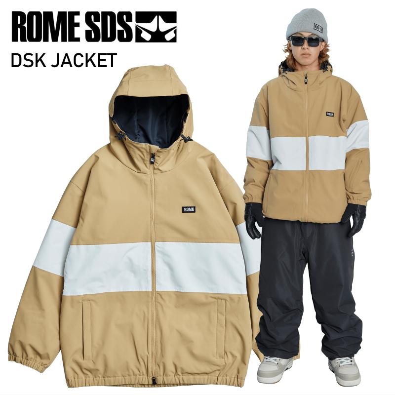 ROME SDS ◎ 24-25 ROME SDS DSK JACKET SAND ローム スノボウェア