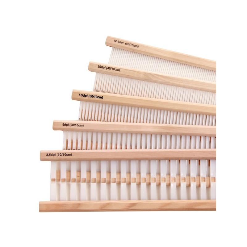 アシュフォード リジッドヘドル筬そうこう80cm 白木 ＜卓上 手織り機