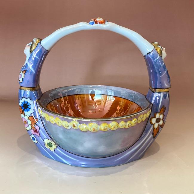 ノリタケ オールドノリタケ ラスター彩 アールデコ デコレディボウル