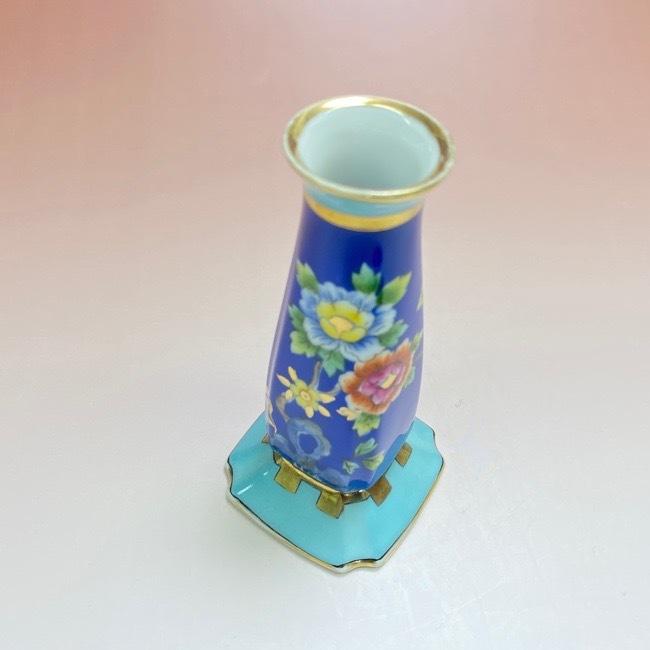 ノリタケ オールドノリタケ ドレッサーセット 6点セット ブルー花紋