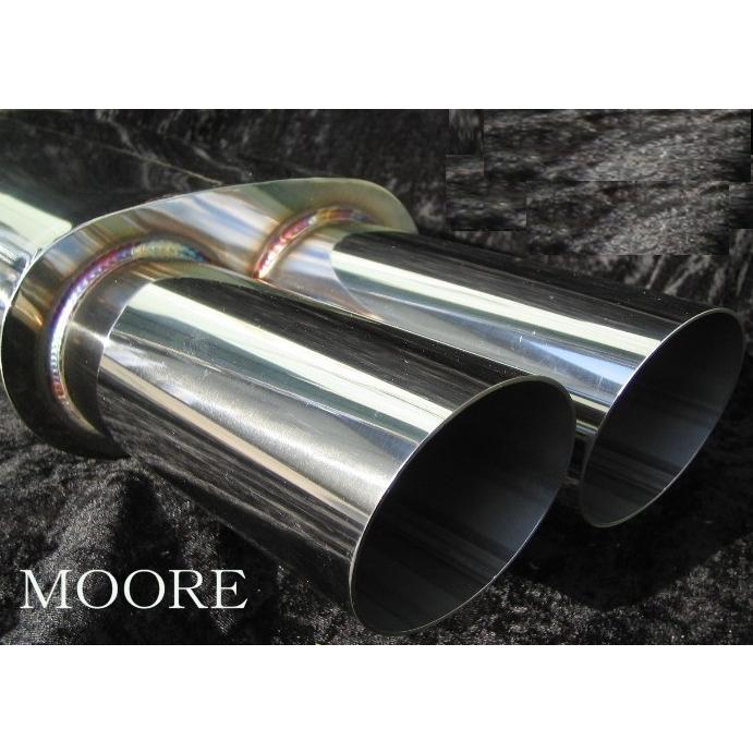 MK21Sパレット/ML21Sルークス◇76パイ左右4本出しK1マフラー