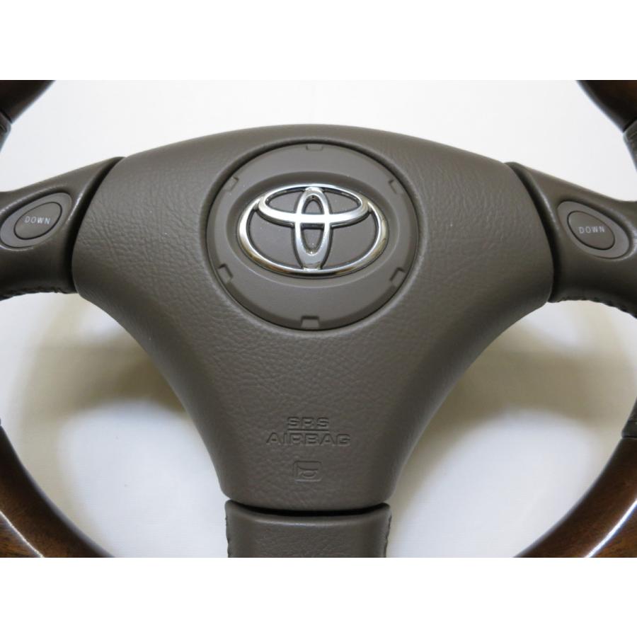 アリスト JZS160 16系 後期 本杢！ 純正 ウッド コンビ ステアリング