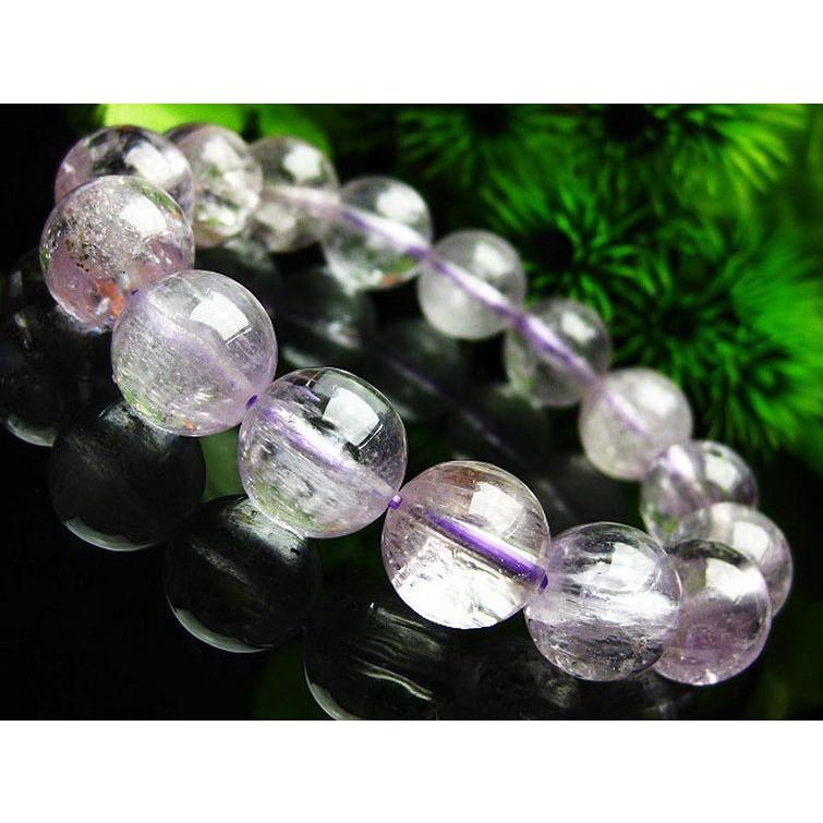 クンツァイト ブレスレット 13mm パワーストーン 天然石 k1-1307 : 誠