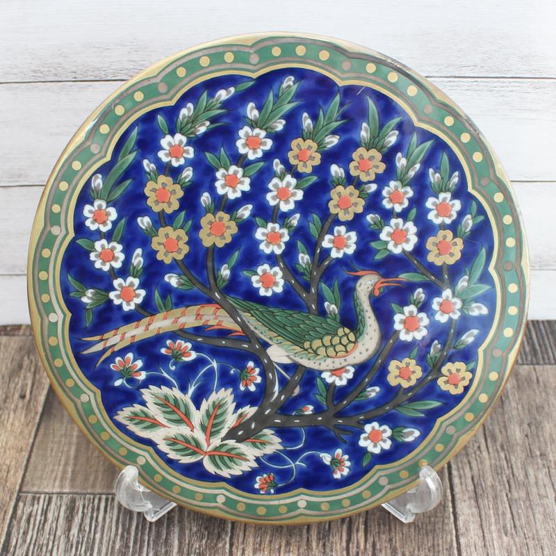 タイルアート セラミック 陶板 アート 飾り絵 27cm タイル 昭和レトロ