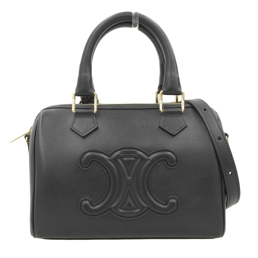 TRIOMPHE セリーヌ CELINE スモールボストン 2WAYバッグ ショルダー