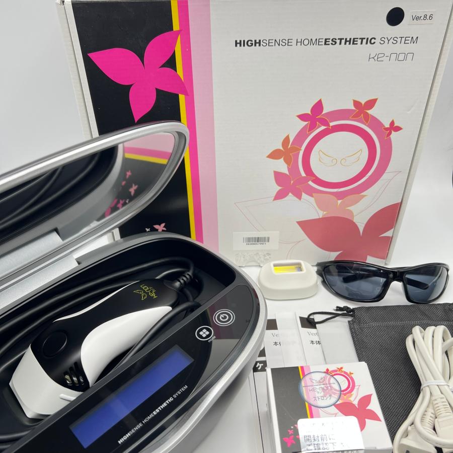 ケノン Ver8.6 脱毛器 SP2＋ストロング 残量多 動作OK ケノンVer8.6