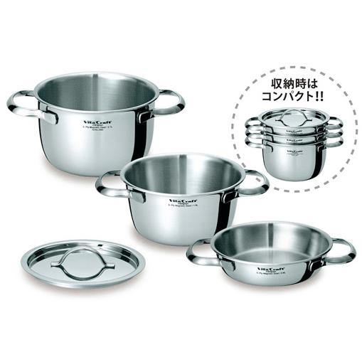 Vita Craft（ビタクラフト） ミニパン ミニパンセット 両手ナベ0.8L