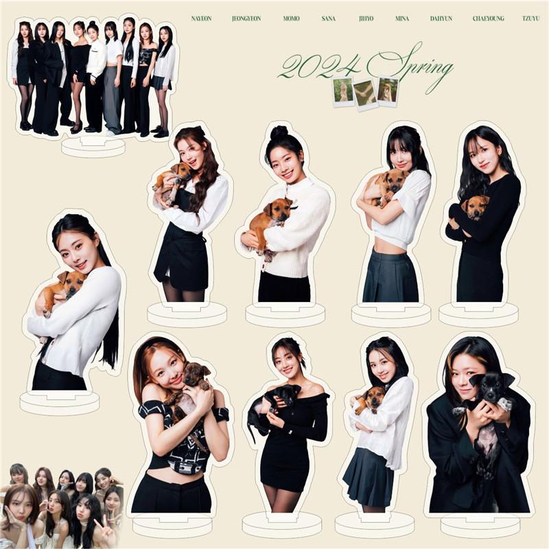 2番目半額 TWICEグッズ アクリルスタンド 写真立て 卓上 10cm