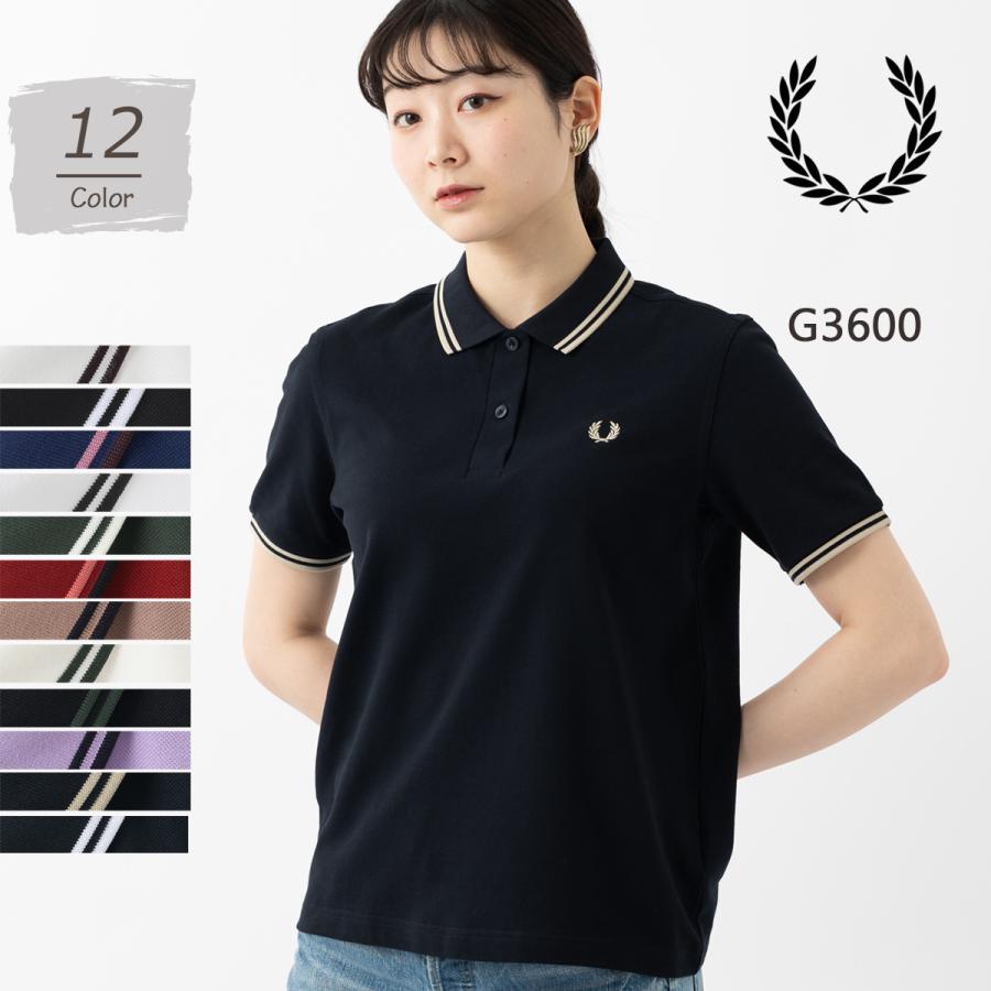 FRED PERRY（フレッドペリー） レディース ポロシャツ ポロ 半袖 G3600