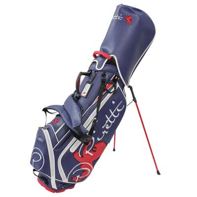 Piretti ピレッティキャディバッグ ネイビー/レッド Piretti キャディ