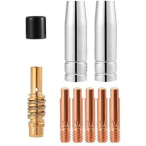 HAIGE（ハイガー） 【10個入】溶接機 コンタクトチップ 0.8mm 半自動