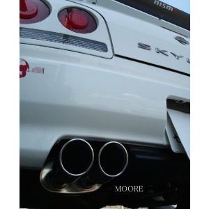 HR34/ER34/ENR34スカイライン（4ドア）◇90パイ2本出しD2マフラー