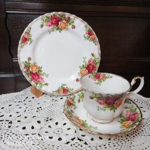 Royal Albert ロイヤルアルバート オールドカントリーローズ ケーキ皿