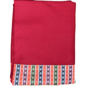 35号 幅125×長さ270cm 七段用 ポリエステルフェルトン 毛せん 赤 毛氈