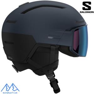 SALOMON（サロモン） バイザーへルメット スキーヘルメット ブラック