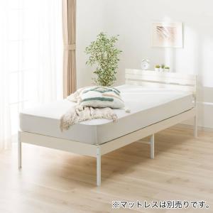 ニトリ（NITORI） すのこセミダブルベッドフレーム(XB101 WW/WW
