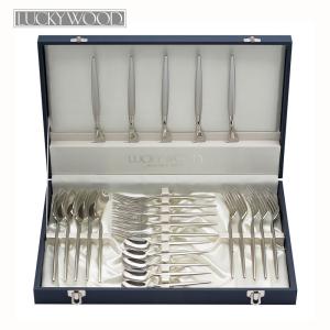 SAKS カトラリーセット ナイフフォークスプーン 5人用 25pc Saks