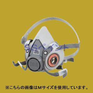 3M 防毒マスク半面形面体 6000 Mサイズ ▽330-5643 6000M 1個 : プロ
