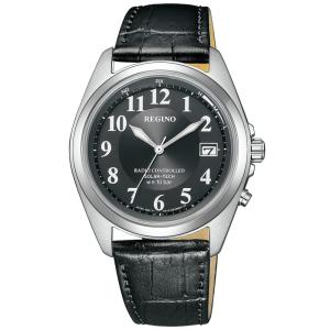 REGUNO（CITIZEN） レグノ メンズソーラー電波腕時計 シルバー KL8-210