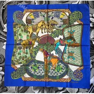 HERMES（エルメス） スカーフ 90 カレ HERMES LUNA PARK 遊園地