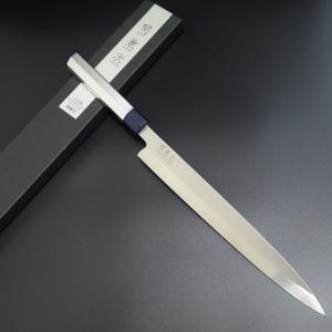 関兼次 包丁 刺身包丁 柳刃包丁 270mm アルミ柄和包丁 モリブデン