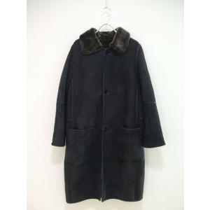 45アールピーエム 45rpm シェットランドニットとボアのコート