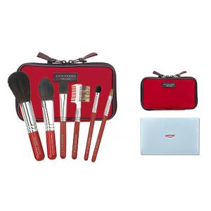 ギフト メイクブラシ 竹宝堂化粧筆 アーティスト ショート Cセット4本