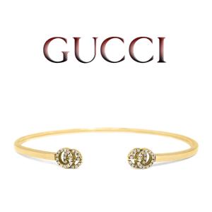 GUCCI（グッチ） 【GUCCI】グッチ アイコン ブレスレット バングル K18