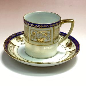 ノリタケ オールドノリタケ アールデコ デコレディプレート グリーン