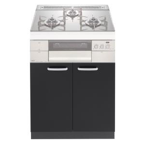 ノーリツ（NORITZ） ビルトインコンロ 専用キャビネット（ホワイト