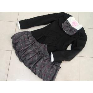 mezzo piano メゾピアノ Mezzo ポンポネット フォーマルスーツ 150 659