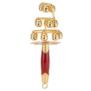 神楽鈴 かぐらすず 巫女鈴 七五三鈴 三番叟鈴 三番鈴 小道具 納期45日