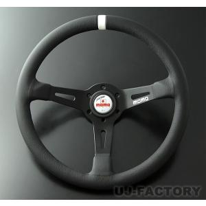 MOMO ステアリング DRIFTING（ドリフティング） ブラックレザー/レッド