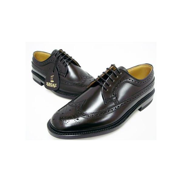 REGAL（リーガル） 靴 メンズ ビジネスシューズ 2589N 本革 ウイング