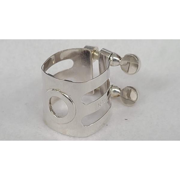 ウッドストーン アルトサックスリガチャー SolidSilver（ソリッド